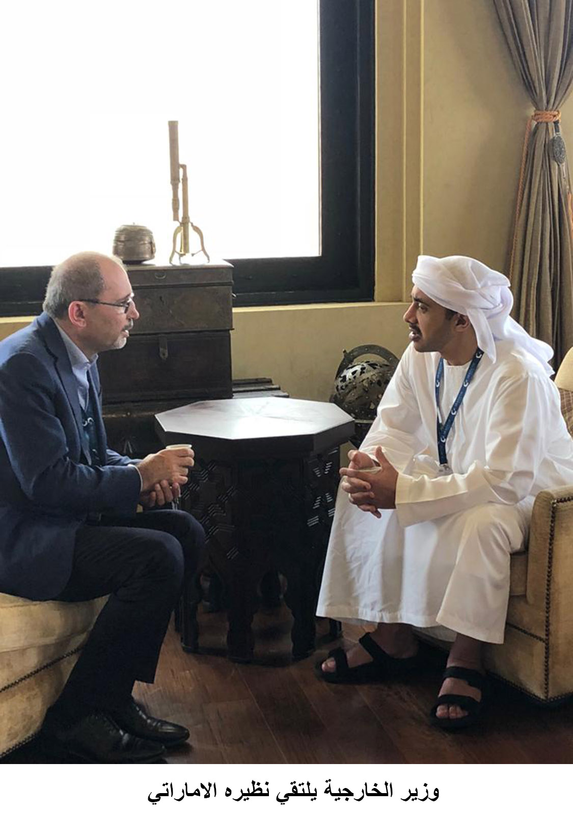 Foreign Minister, UAE counterpart discuss ties, region