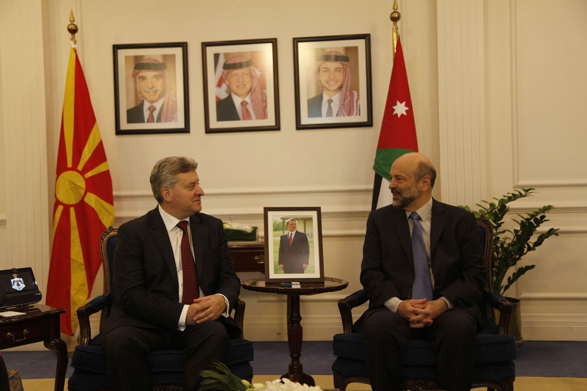 PM, Macedonian President hold talks