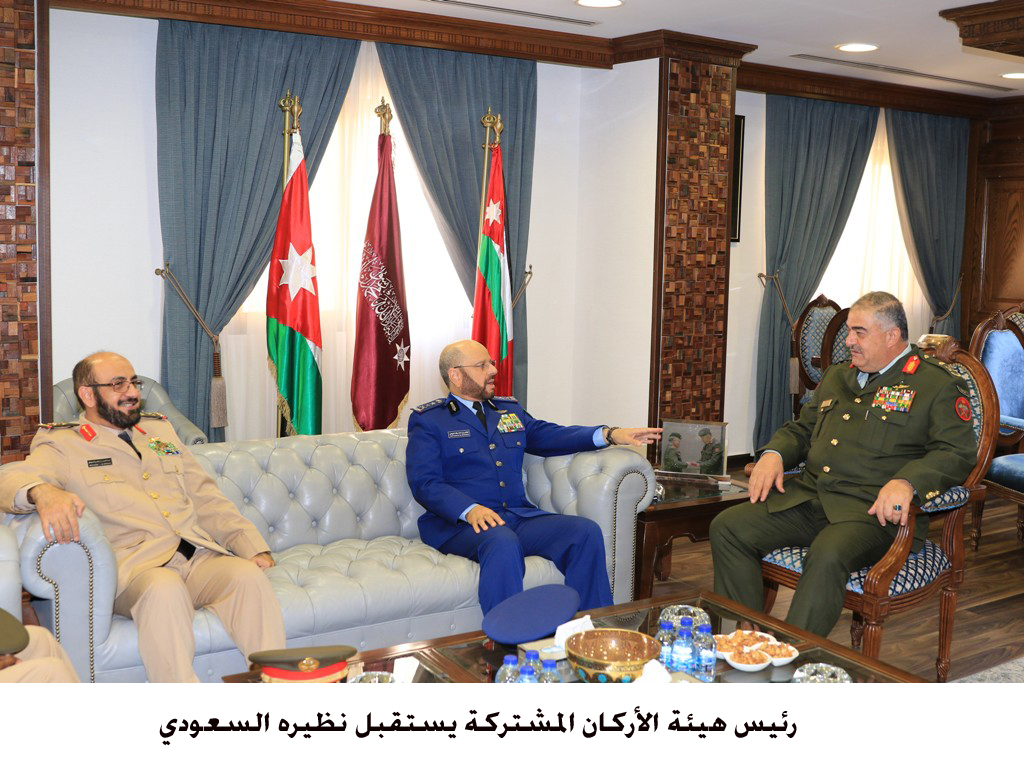 Army chief receives Saudi counterpart