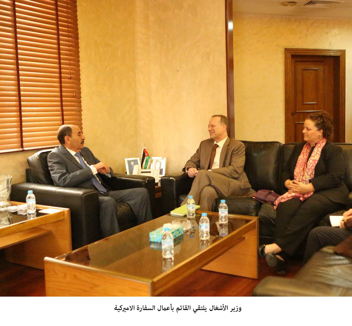 Housing Minister meets Chargé d'Affaires at the U.S. Embassy