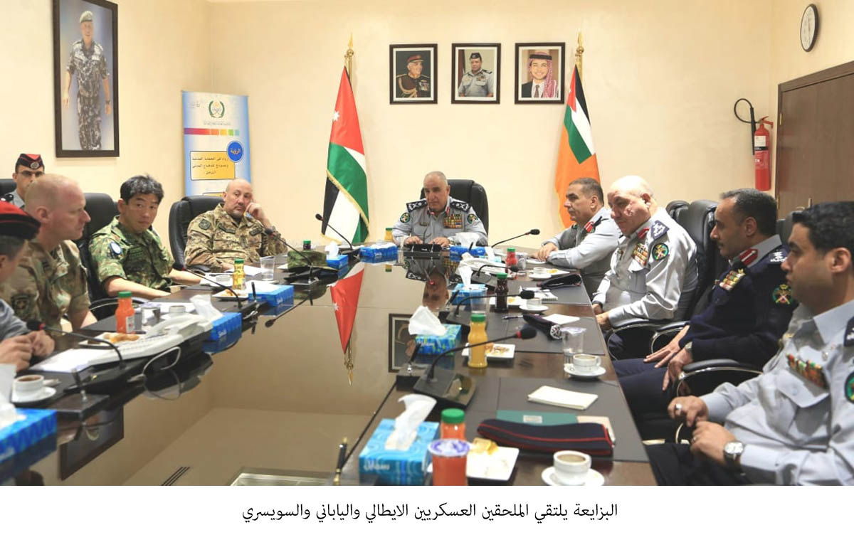 CDD chief meets military attachés