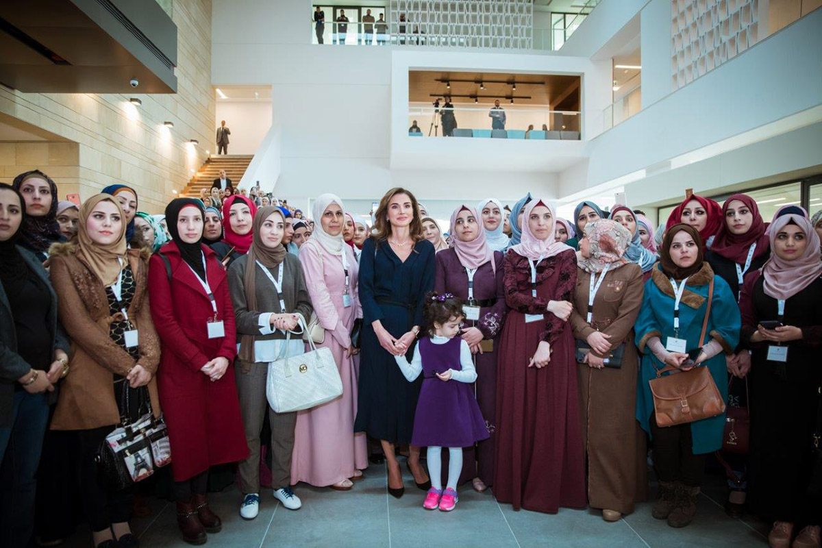 Queen Meets 2nd Graduating Cohort from Queen Rania Teacher Academy