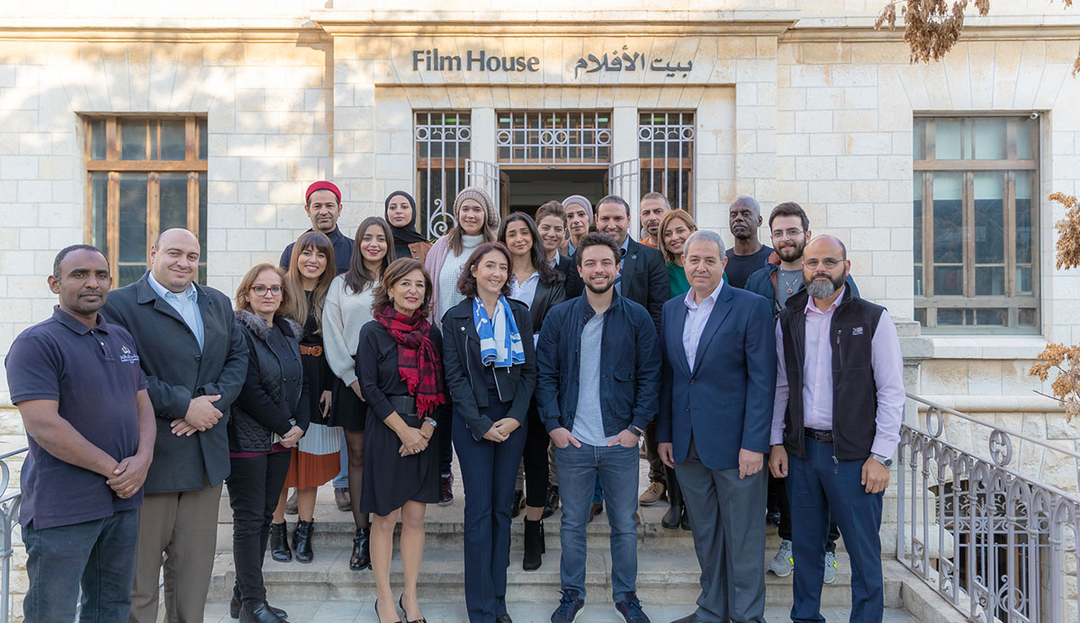 Crown Prince visits Royal Film Commission