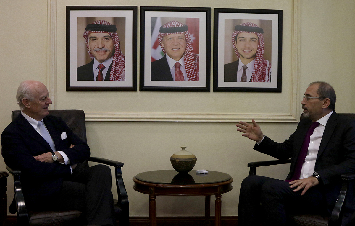 FM, UN envoy discuss Syrian crisis