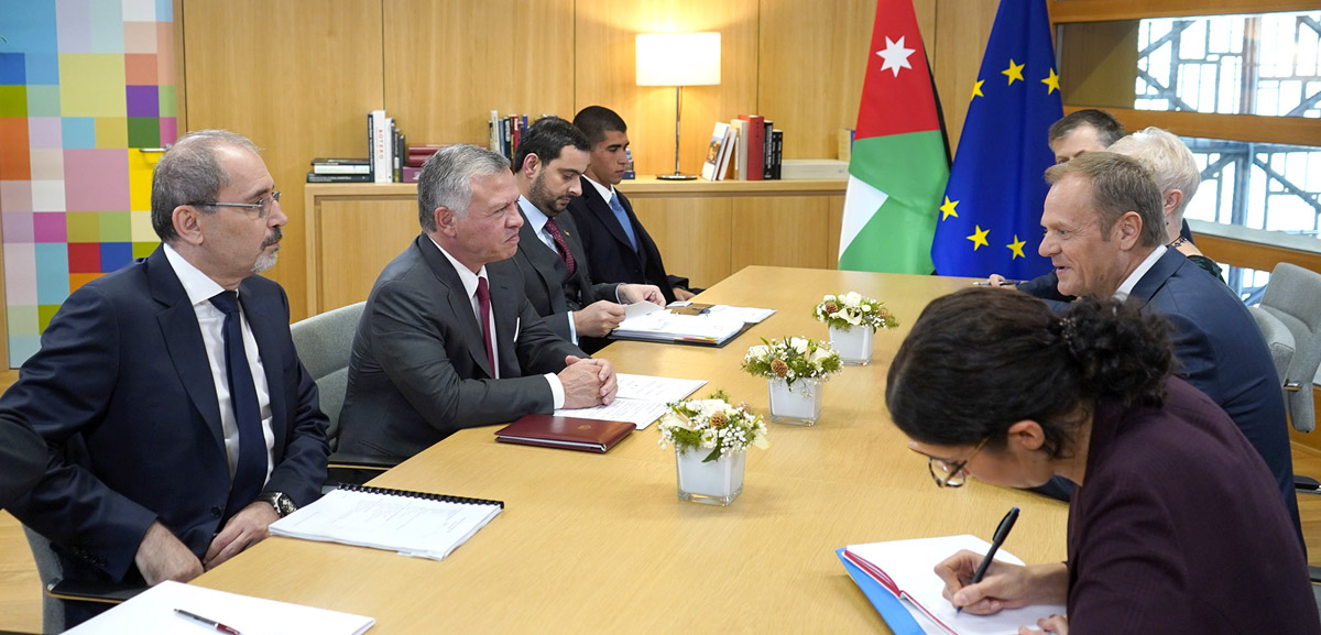 King, European Council president discuss cooperation with EU countries