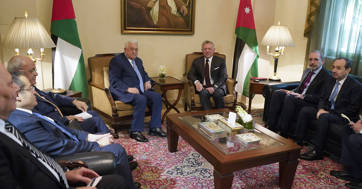 King urges launching of serious Palestinian-Israeli peace talks