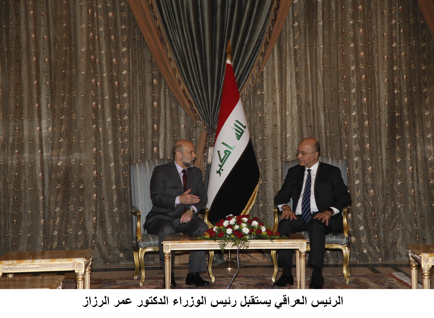 Iraqi President receives Prime Minister