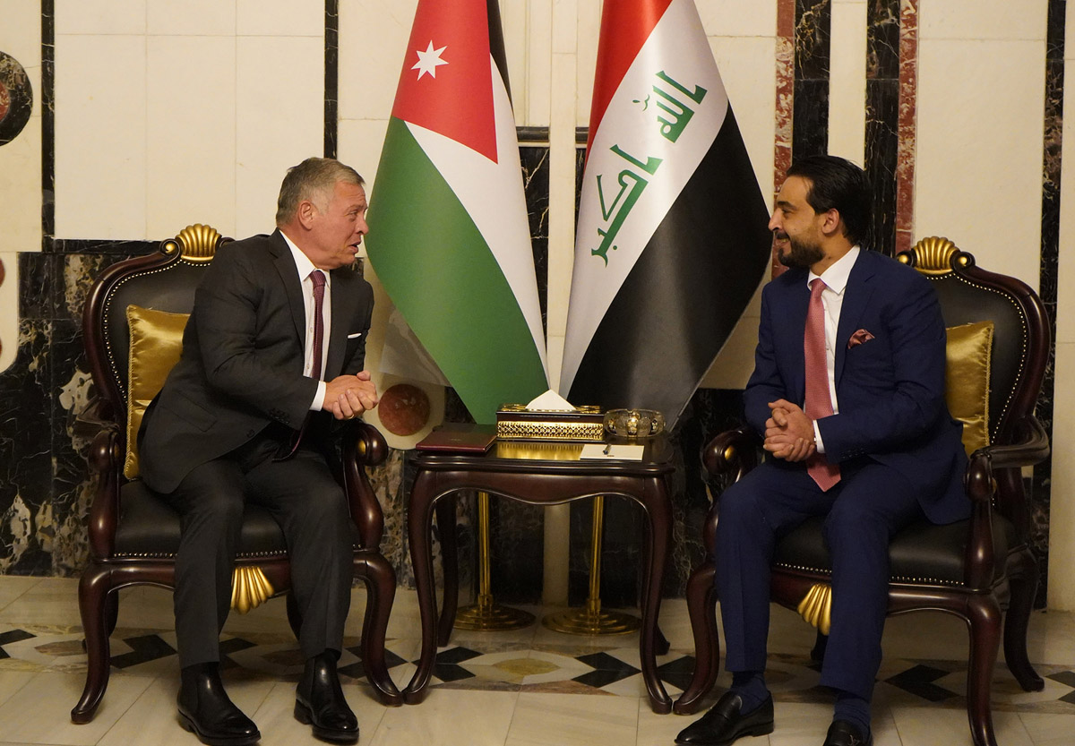King meets Iraqi Council of Representatives Speaker