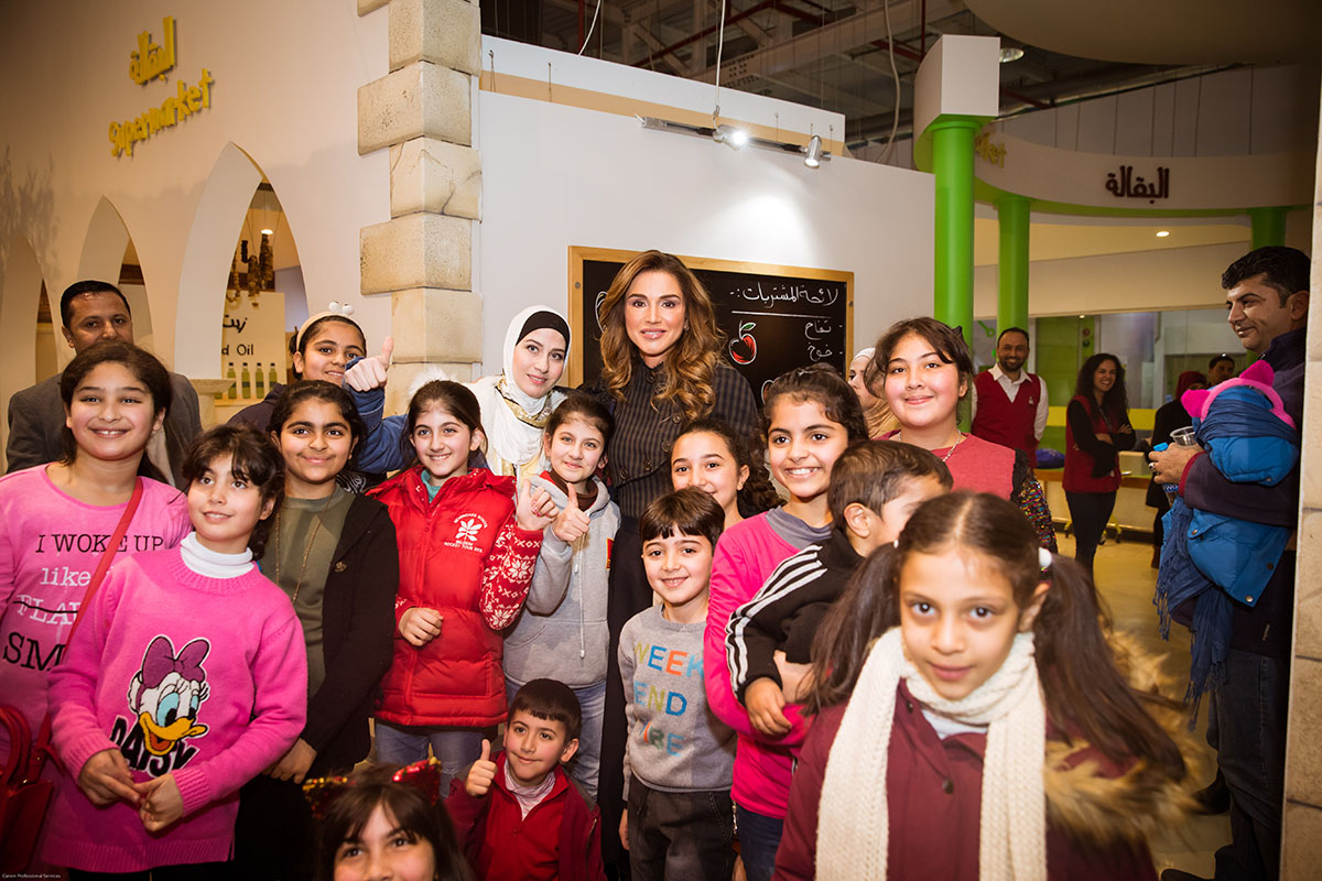 Queen Rania attends Children’s Museum Jordan Board of Trustees meeting