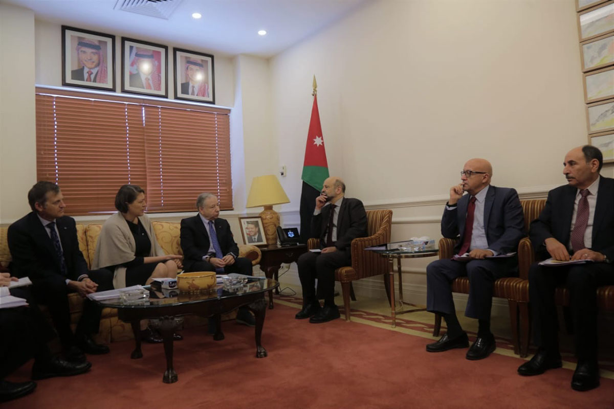 PM receives UN, EU officials