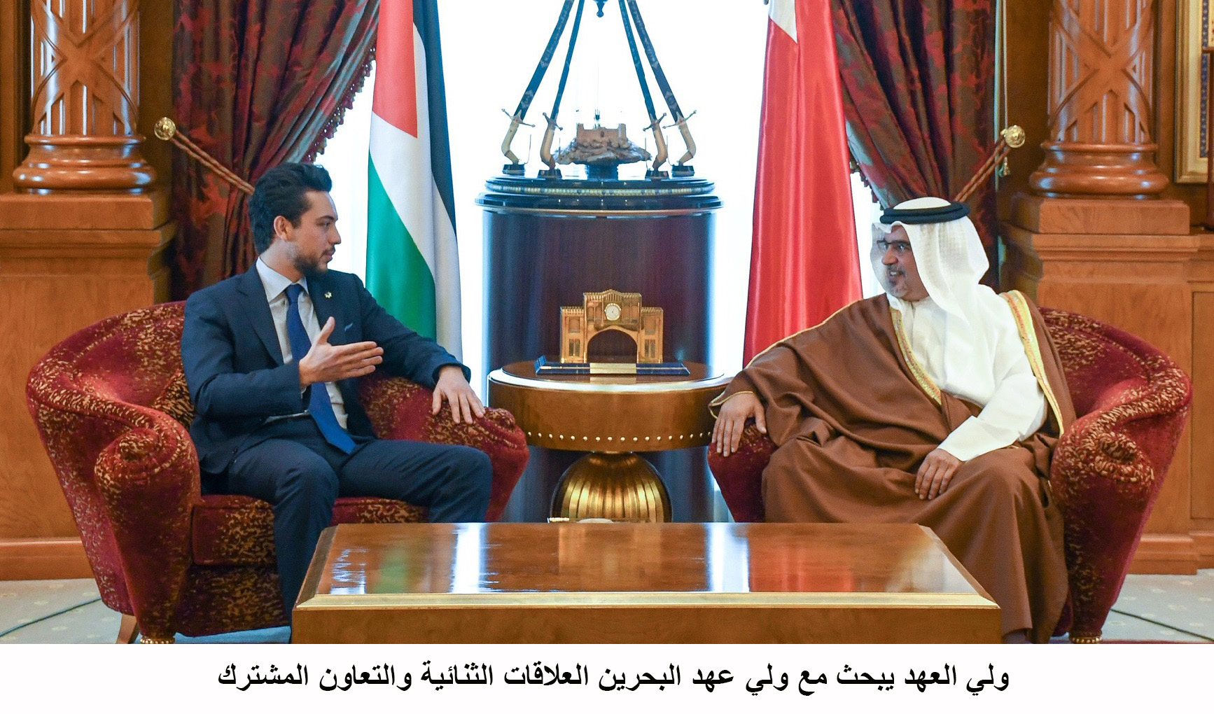 Crown Prince discusses ties, cooperation with Bahrain crown prince