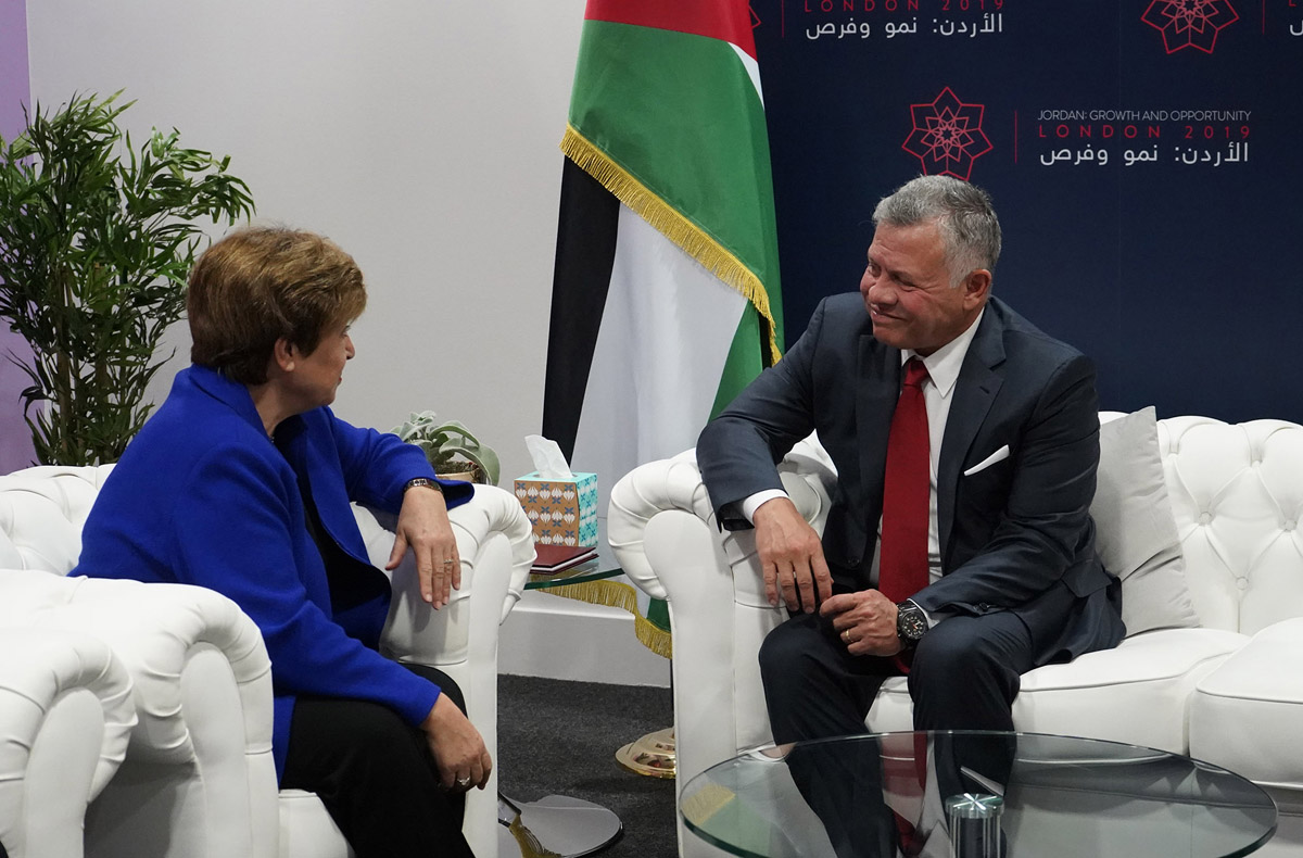 King meets World Bank Group Interim President