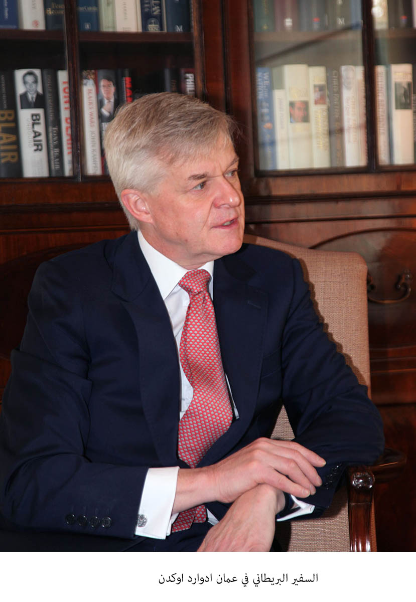 British ambassador voices his country's continued support to Jordan