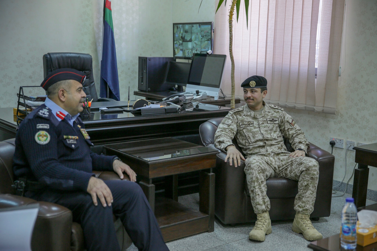 Regent visits Aqaba Police Directorate