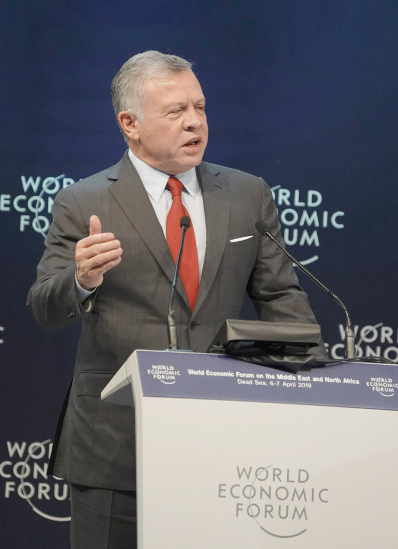Jordan will continue to back entrepreneurship, innovation, start-ups to the global leaders that made us a base, King says