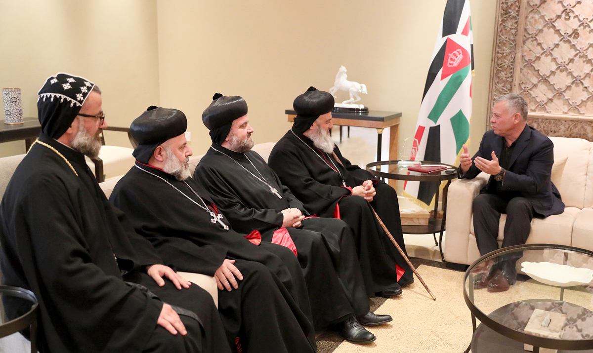 King receives Patriarch of Antioch and All the East and Supreme Head of Universal Syriac Orthodox Church