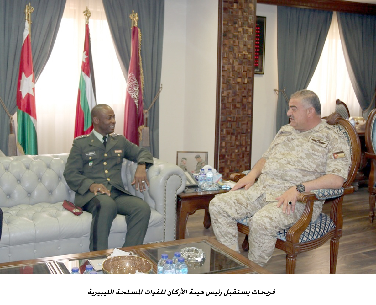 Army chief receives Liberian counterpart
