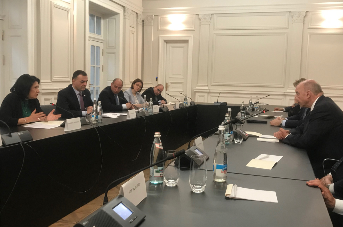 Senate President meets Georgian leaders