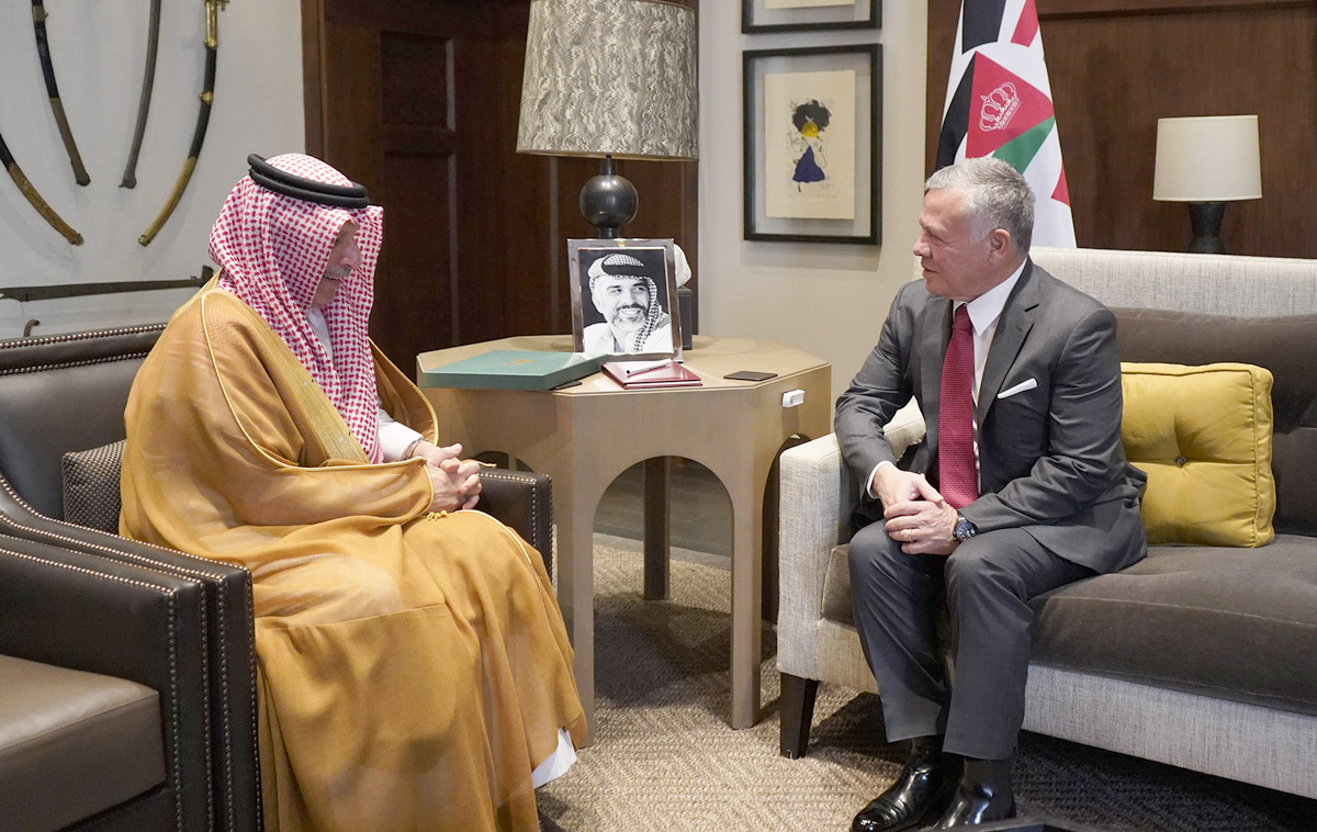 King receives letter from Saudi monarch