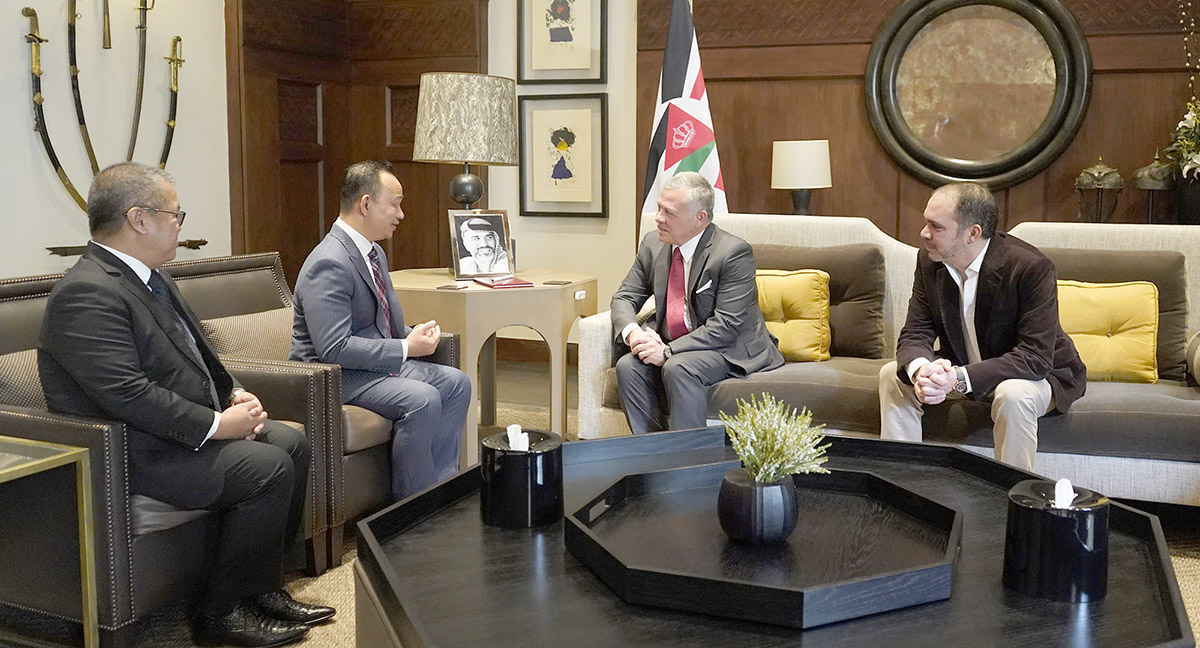 King receives letter from Malaysian monarch