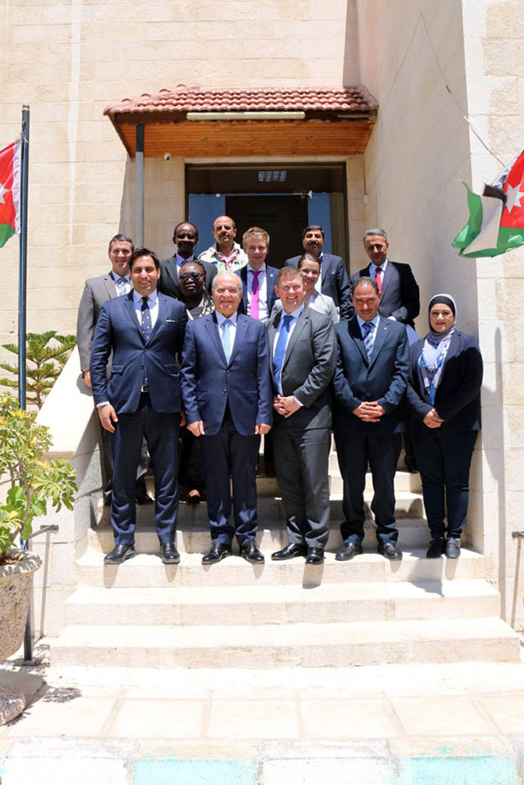 Education minister meets world scouts delegation