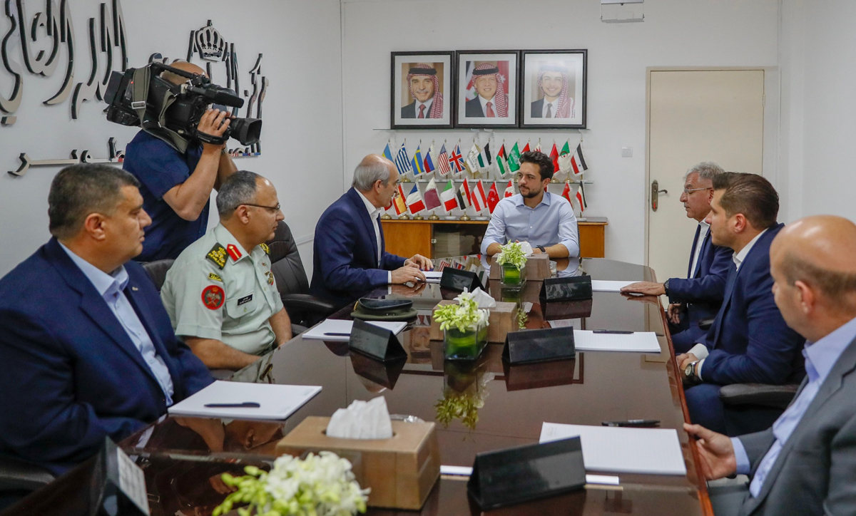 Crown Prince visits KADDB workshops in Dleil