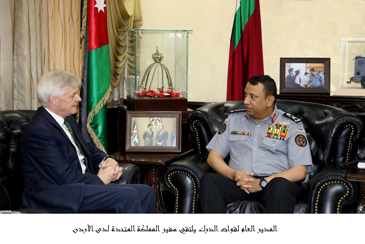 Gendarmerie chief meets UK envoy