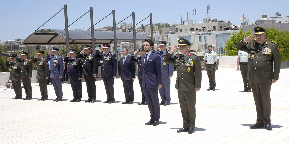 King attends JAF ceremony marking Accession to the Throne Day, Great Arab Revolt anniversary, and Army Day