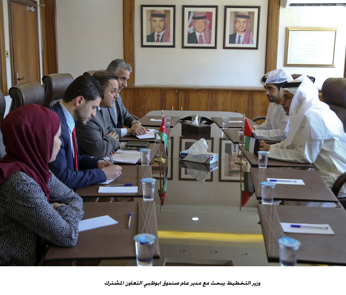 Planning minister, ADFD director discuss joint cooperation