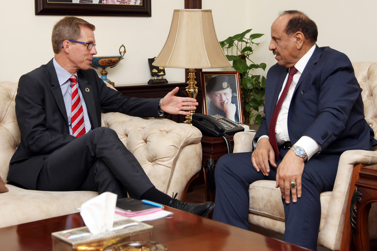 Interior minister, UN resident coordinator discuss joint cooperation