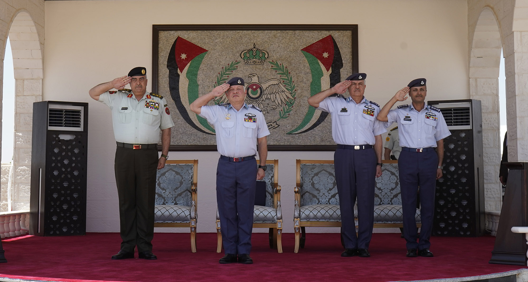 King attends graduation of 48th class of air force cadets