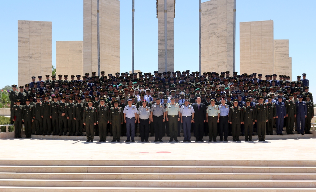 Deputizing for the King, Army chief attends RJCSC graduation