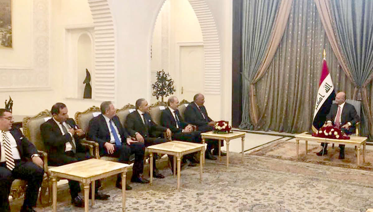 Jordanian, Iraqi, Egyptian foreign ministers discuss cooperation