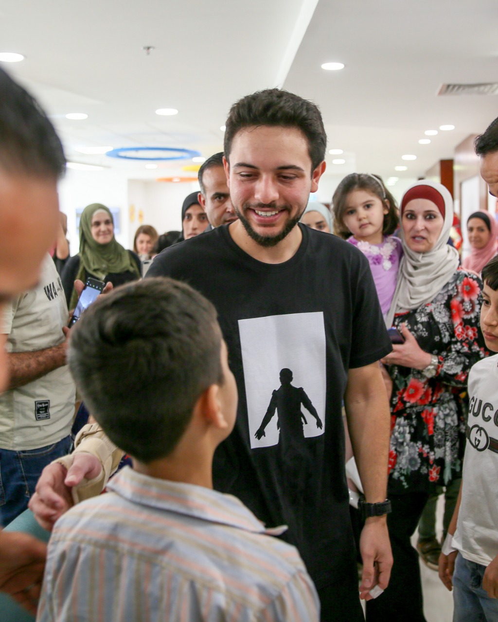 Crown Prince inaugurates &amp;quotHeroes Cave" at King Hussein Cancer Centre