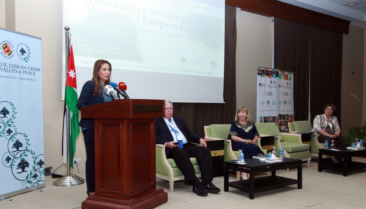 Ghunaimat opens 'Women as Partners in Development' conference