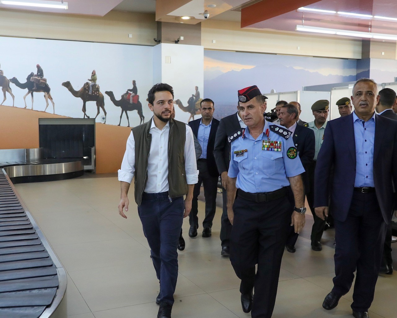 Crown Prince checks on readiness of King Hussein International Airport in Aqaba
