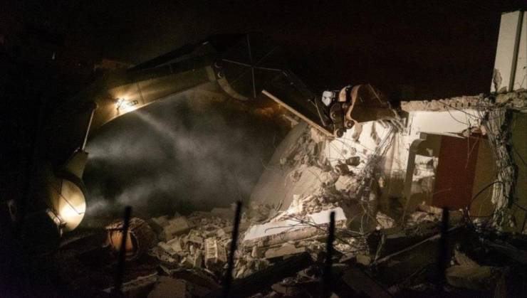 Israeli bulldozers demolish building in Bethlehem