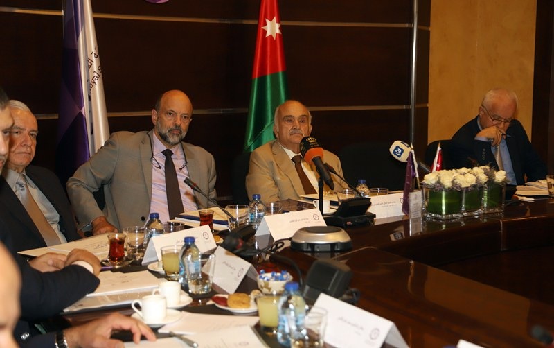 Prince El Hassan attends launching of sectoral studies results