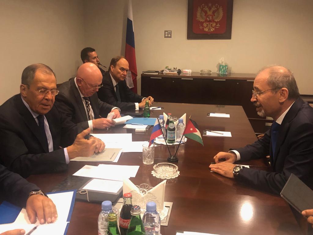 FM meets Russian counterpart, holds series of meetings