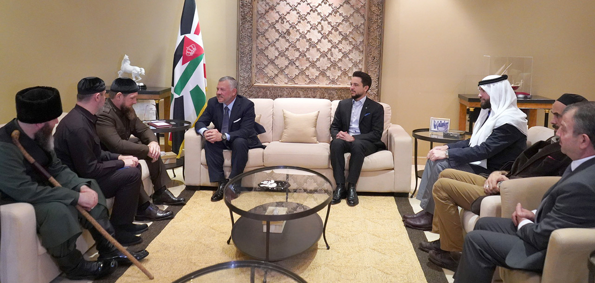 King meets head of Chechen Republic