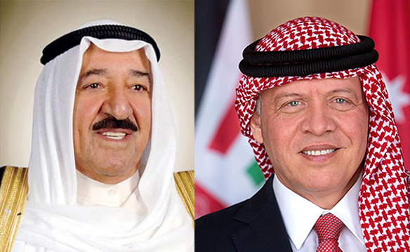 King, in phone call with Kuwait emir, reaffirms brotherly bilateral ties