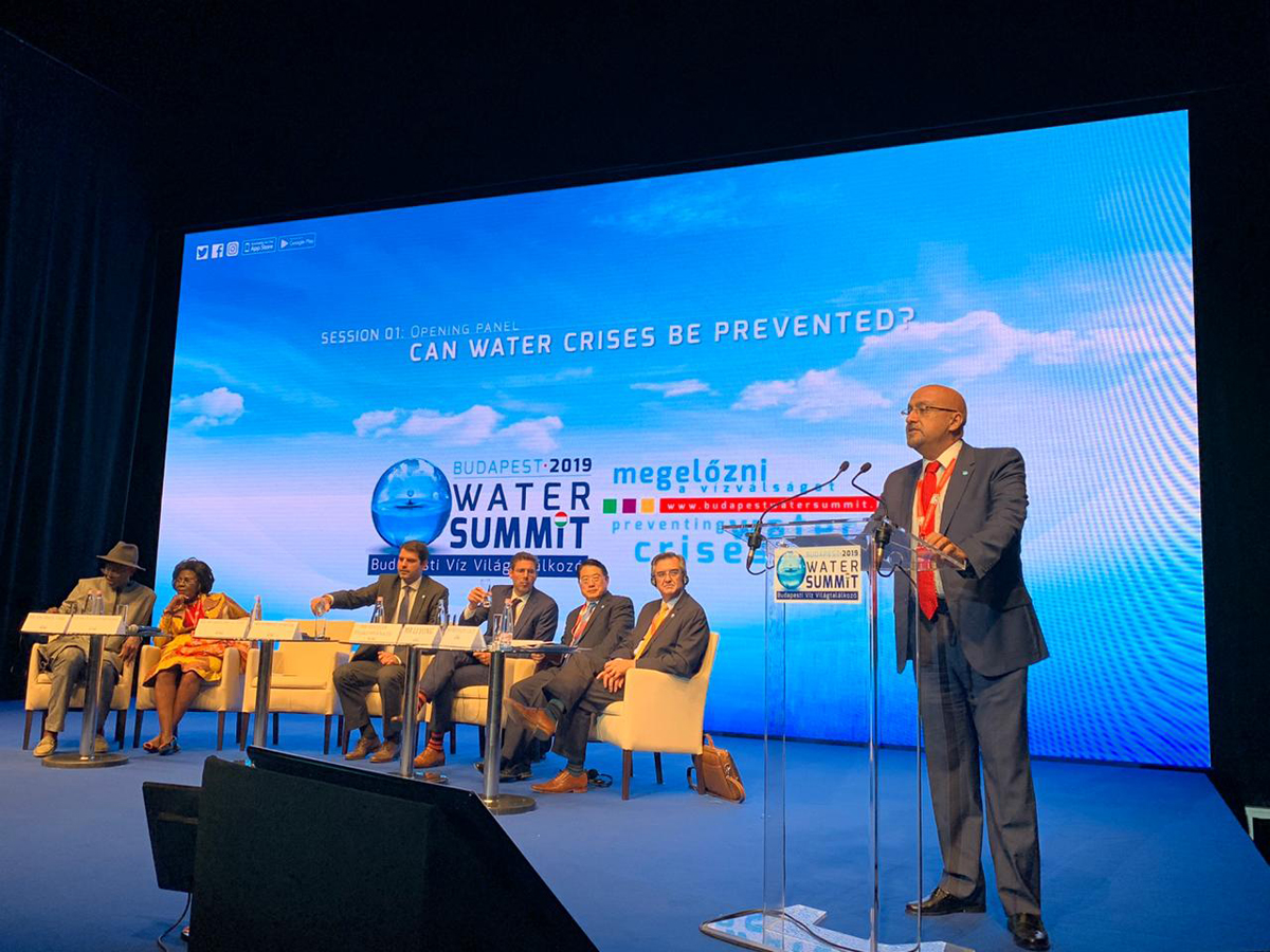 Jordan partakes in Budapest Water Summit 2019