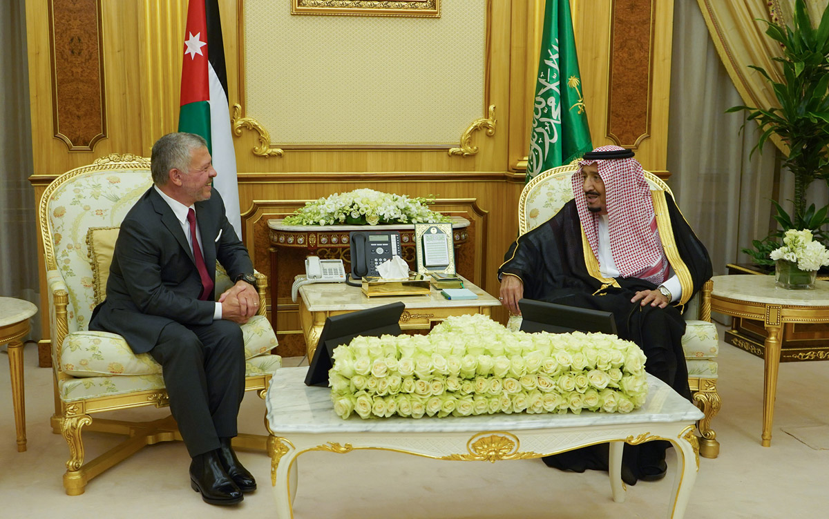 King, Saudi monarch discuss deep-rooted ties