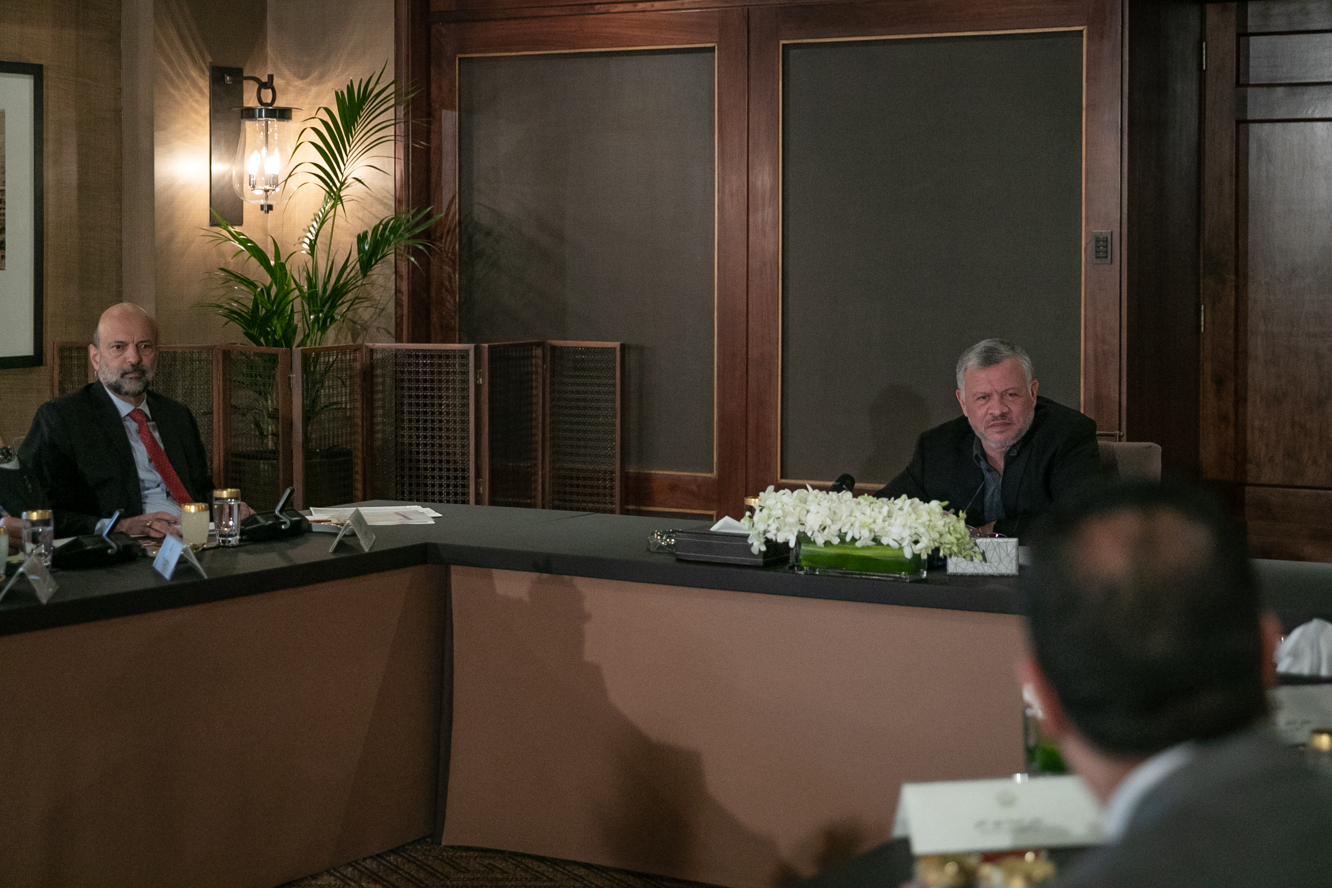 King participates in sixth workshop on economy