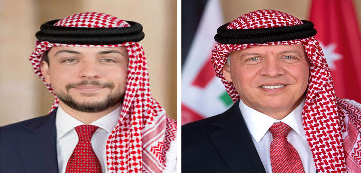 King, Crown Prince receive cables on birthday of late King Hussein
