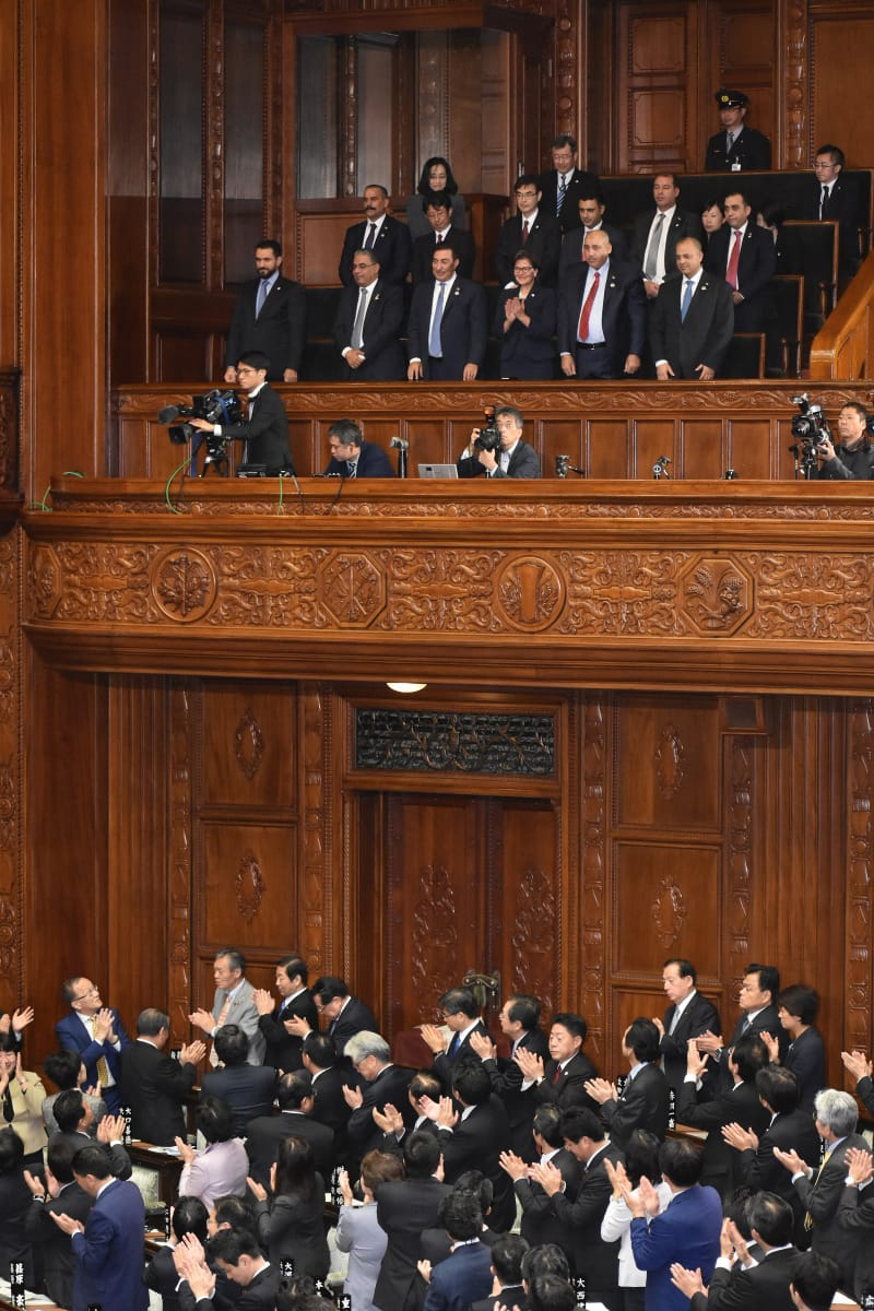 Lower House speaker meets Japanese officials