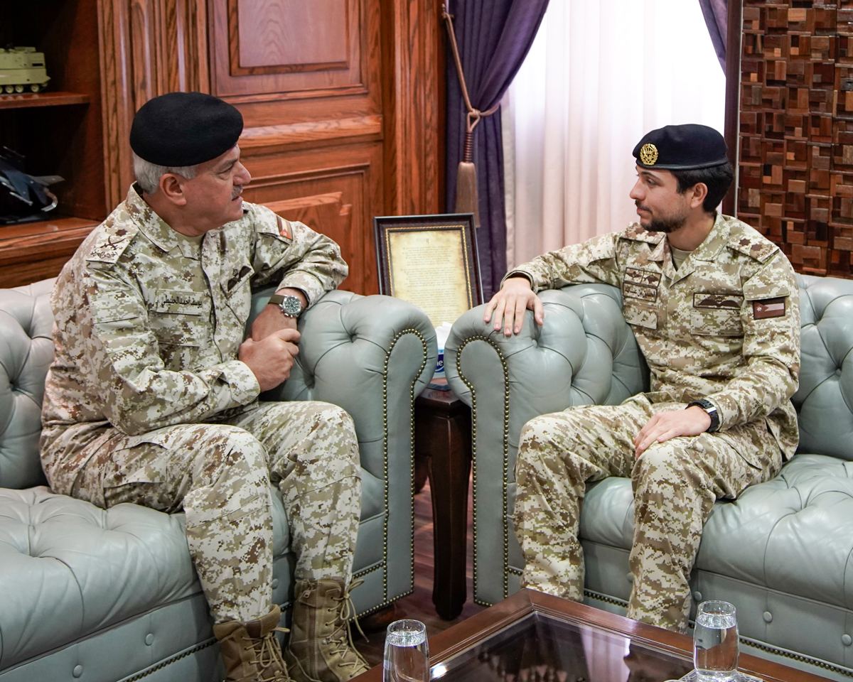 Crown Prince visits Armed Forces General Command