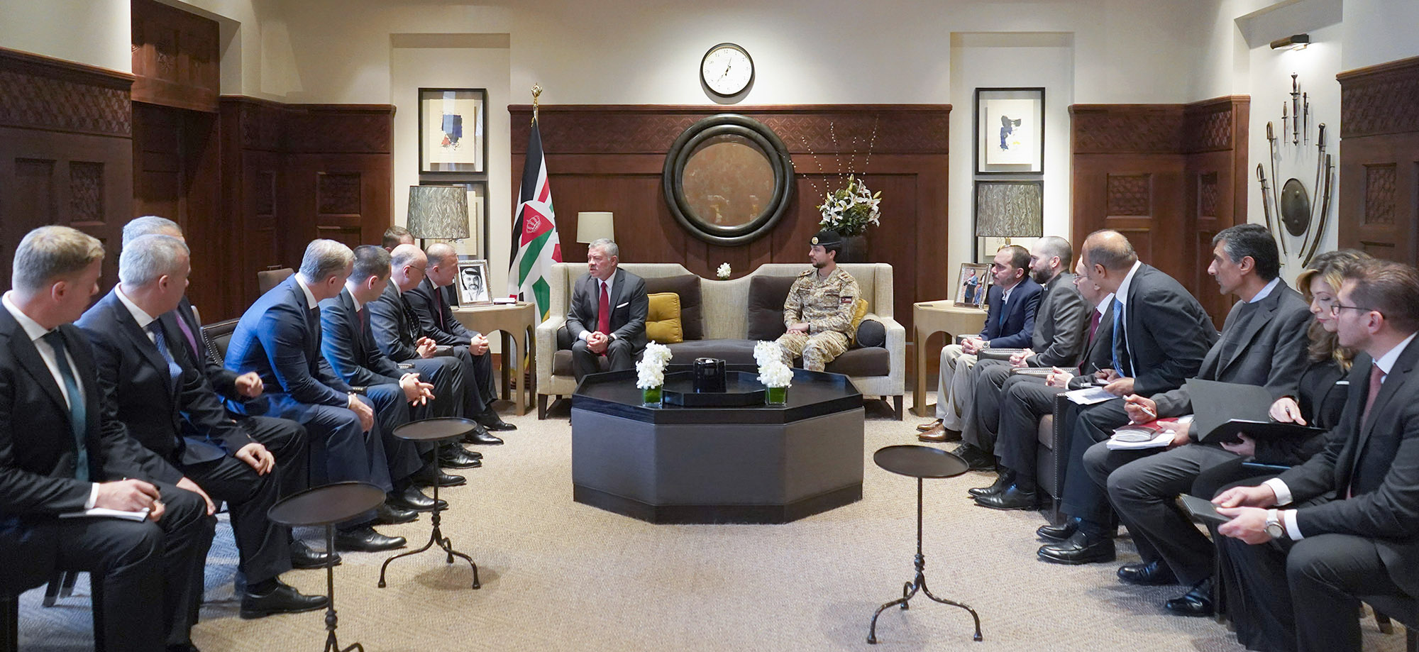 King receives head of Republic of Adygeya in Russian Federation