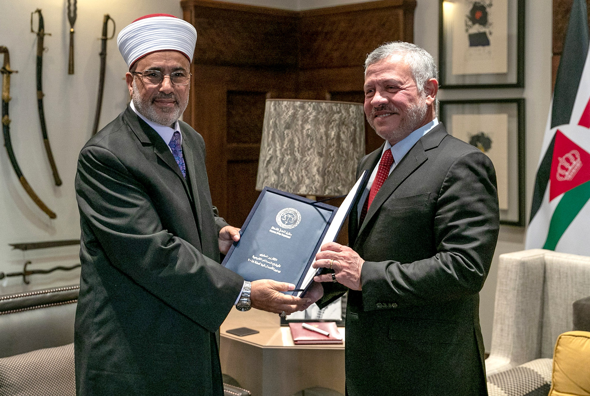 King receives 2018 report on Sharia Courts