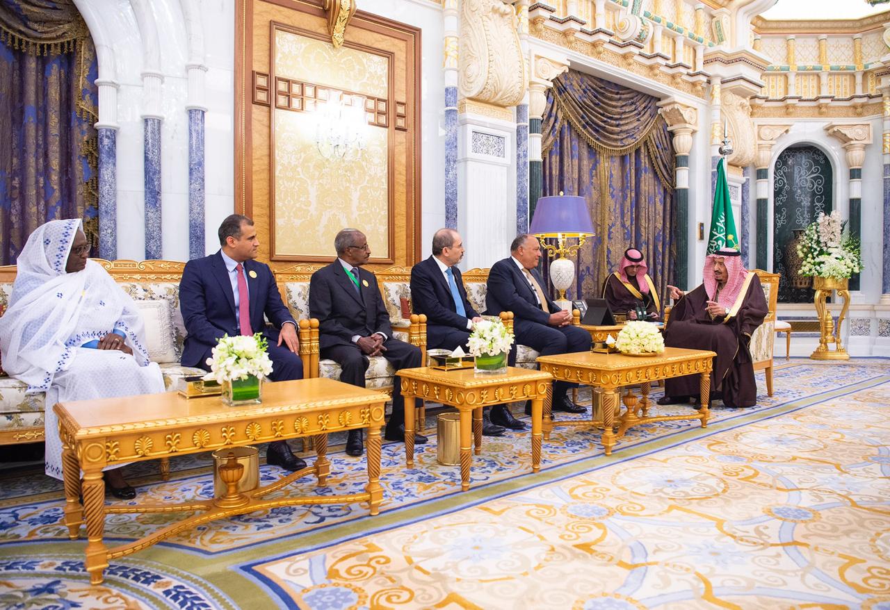 Saudi Monarch receives FMs of countries bordering Red Sea
